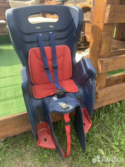 Детское велокресло на багажник bellelli