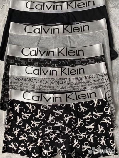 Calvin klein боксеры на доставку 5 шт