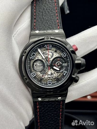 Мужские часы Ferrari Hublot Black Edition