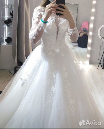 Свадебное платье 42-46