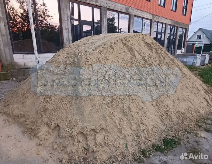 Песок всех фракций с доставкой от 1м3