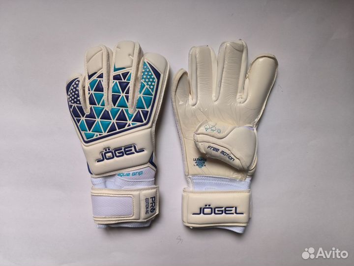 Вратарские футбольные перчатки Jogel новые