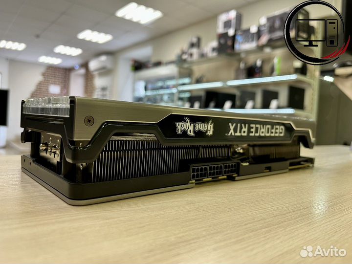 Palit GeForce RTX 3080 GameRock на гарантии