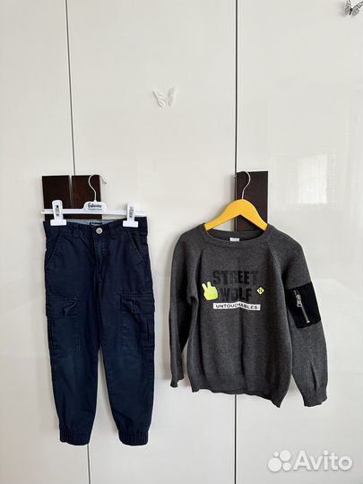 Свитер и брюки для мальчика фирмы leader kids
