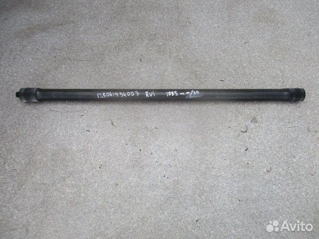 Полуось без блокировки renault 5010534086