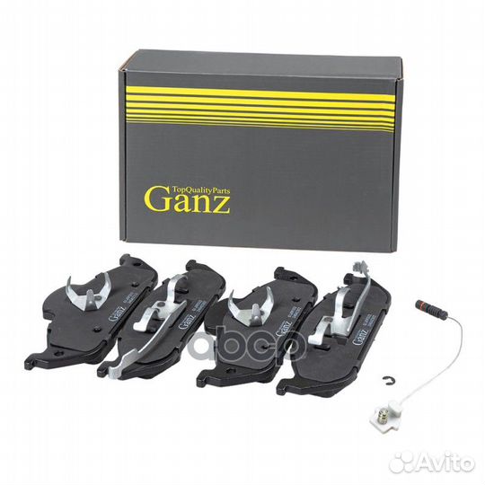 Колодки передние MB W163 98 ganz GIJ09332