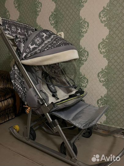 Коляска санки