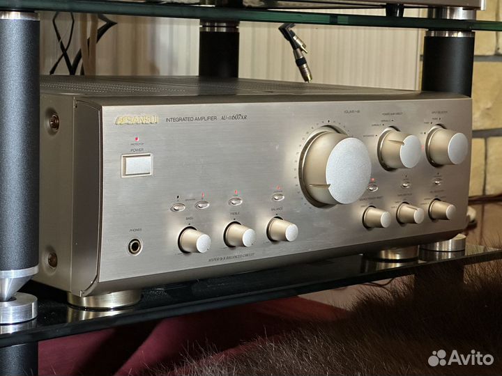 Усилитель звука sansui 607 Япония