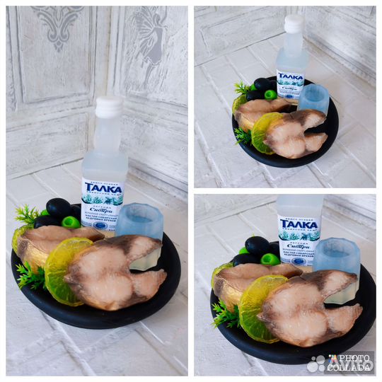 Мужской букет из мыла