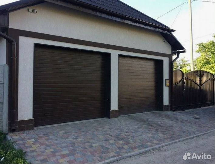 Автоматические гаражные секционные ворота