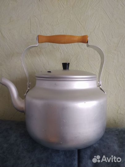 Новый алюминевый чайник 5л Судки туристические