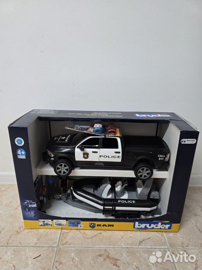 Новый игровой набор Bruder Полиция