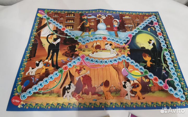 Поля для настольной игры-ходилки