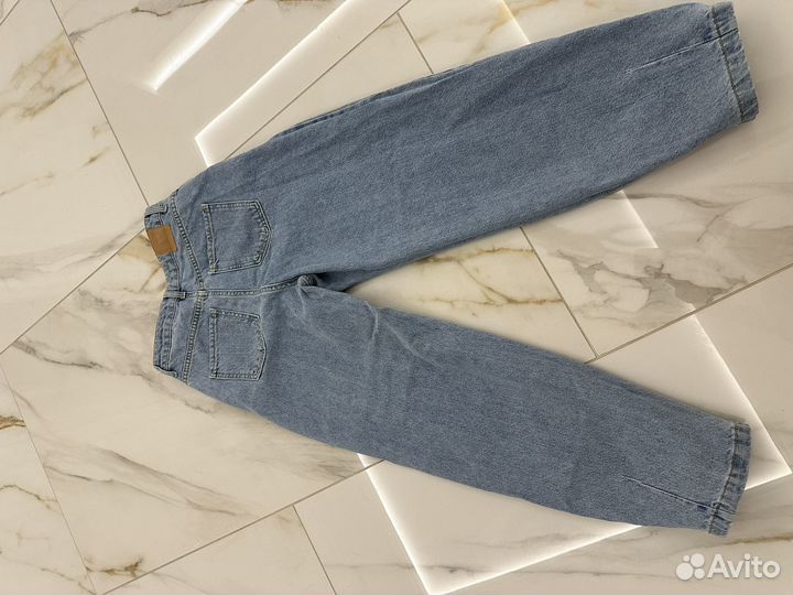 Джинсы багги zara женские