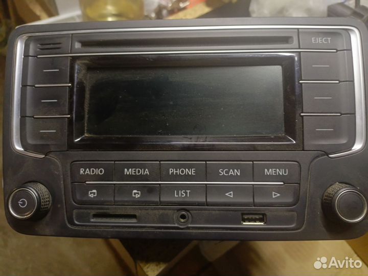Магнитола 2 din на volkswagen polo