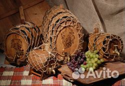 Дубовые бочки для вина, коньяка. Кадушки