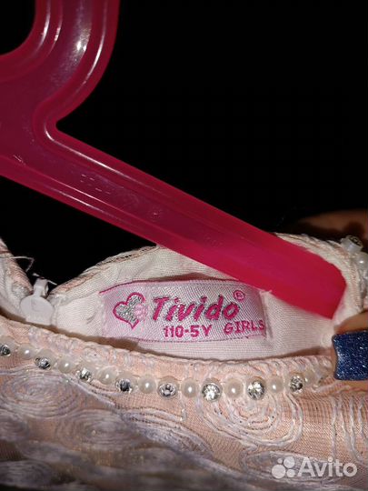 Детское нарядное платье 110