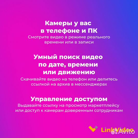 Облачное видеонаблюдение для пвз WB, Ozon, ям