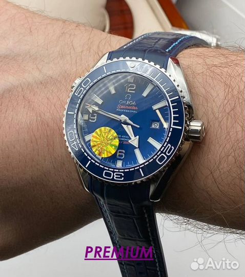 Премиум мужские часы Omega с гарантией