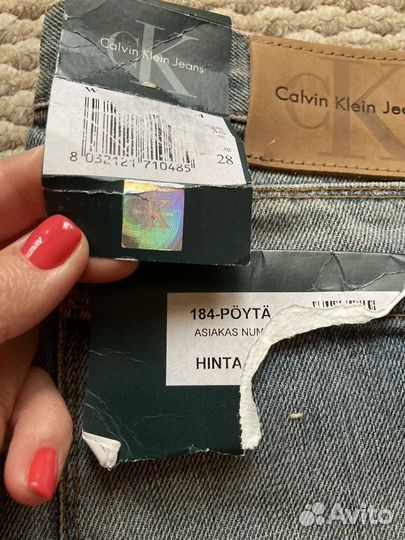 Calvin klein джинсы женские новые бренд