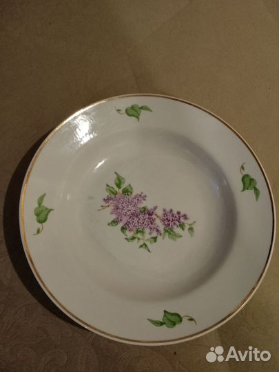 Тарелка Дулево