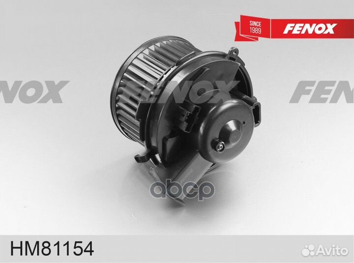 Мотор отопителя peugeot 206/307 +A/C 98- HM81154