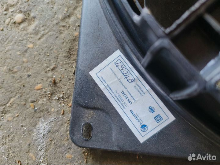 Вентилятор радиатора калина