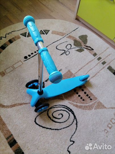 Самокат детский трехколесный бу