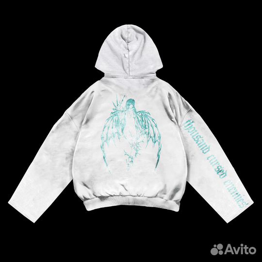 Лонг худи longsleeve elegia zxcursed курсед