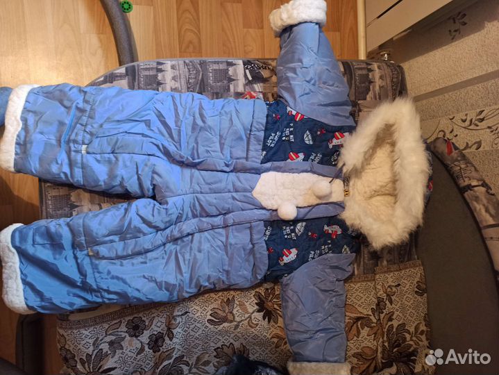 Зимний комбинезон для мальчика