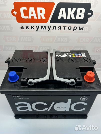 Аккумулятор 75ач новый