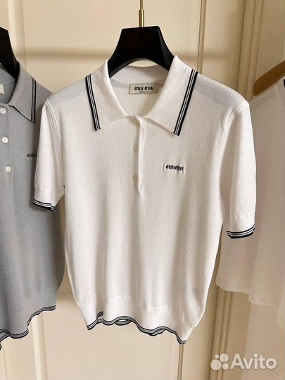 Поло женское miu miu
