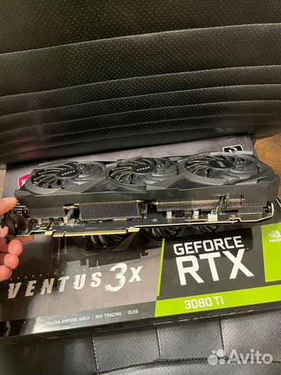 MSI GeForce RTX 3080 Ti ventus 3X 12G на гарантии