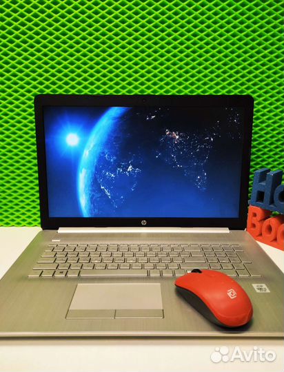 Огромный HP Ноутбук 17