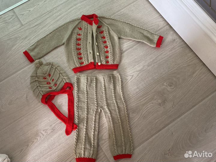 Вязаные детские вещи на заказ, ручная работа