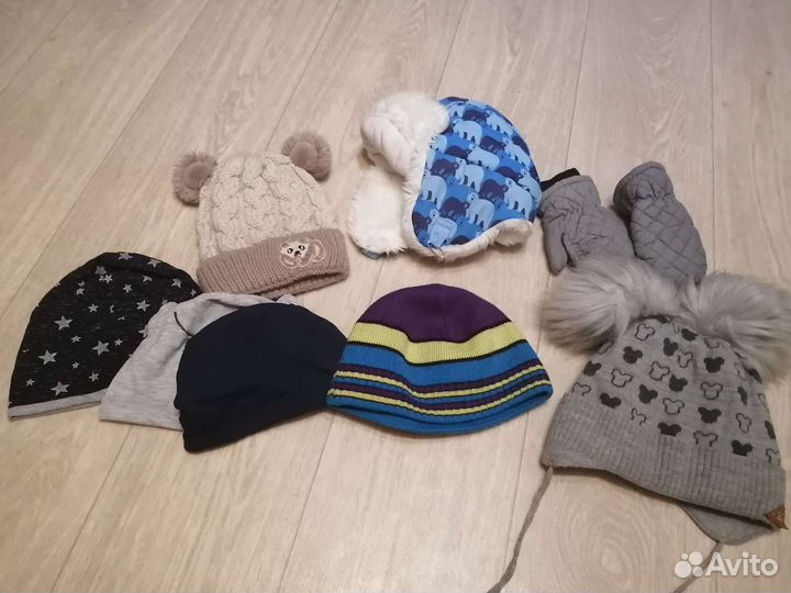 Шапки пакетом на мальчика