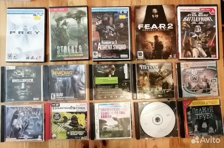Игры для пк на дисках