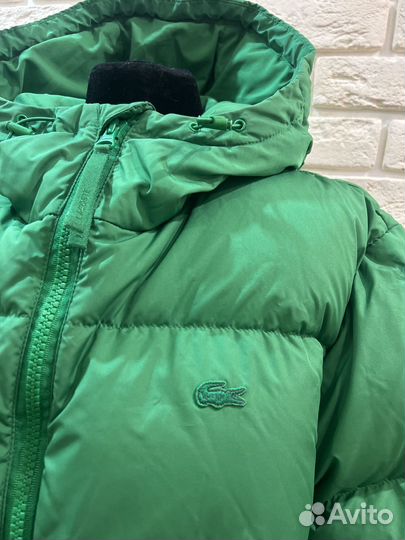 Пуховик Лакост женский