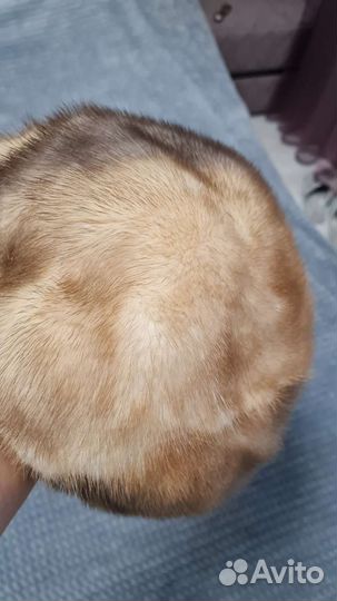 Берет норковый