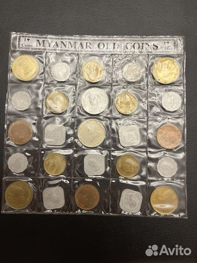 Монеты Мьянма