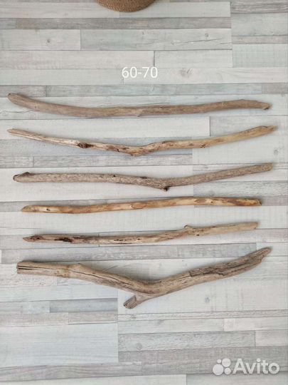 Дрифтвуд, палки для макраме, морские коряги