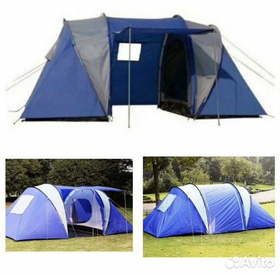 Палатка туристическая 1699(четырехместная)
