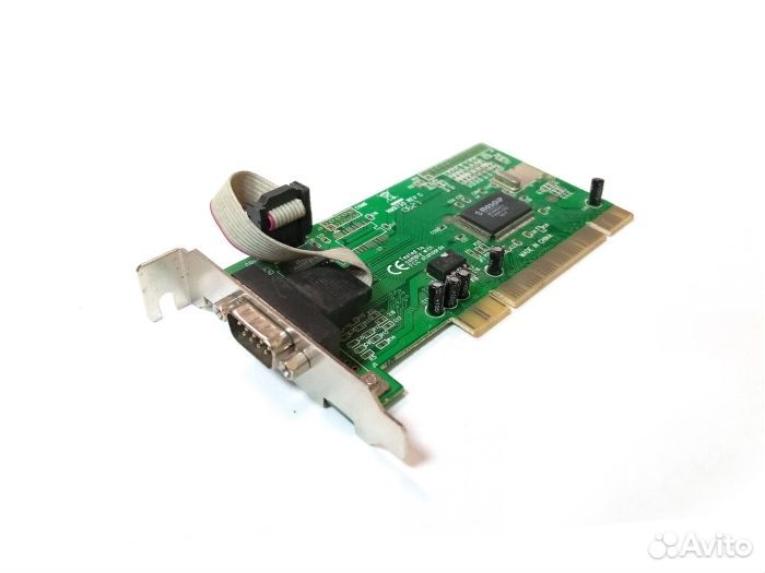 Контроллер низкопрофильный COM PCI