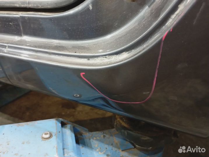 Порог со стойкой левый LADA Granta