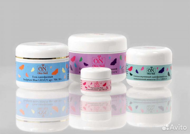 Гель лак, база, топ для ногтей