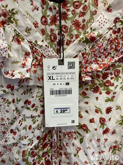 Блузка Zara новая XL