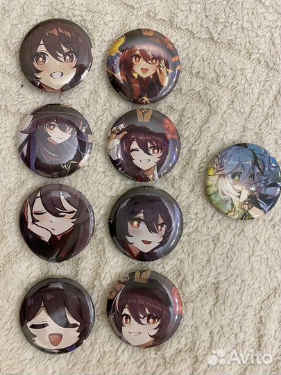 Значки аниме