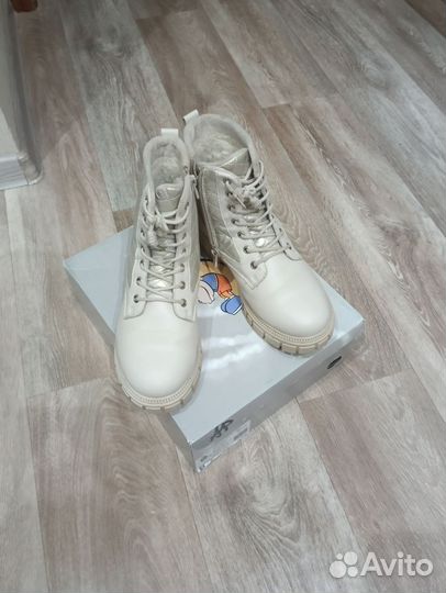 Зимние ботинки для девочки 37