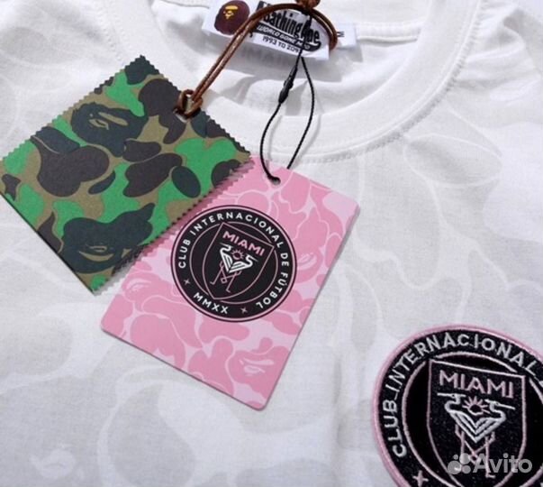 Футболки bape Inter Miami