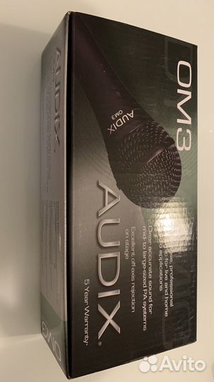 Микрофон audix OM3